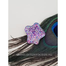 Swarovski kristályos ezüst medál