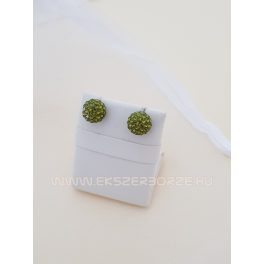 Swarovski kristályos ezüst fülbevaló