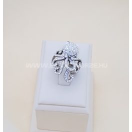 Swarovski kristályos ezüst gyűrű