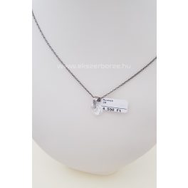Swarovski szíves ezüst nyaklánc