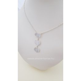 Szíves női ezüst nyaklánc