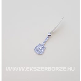 Köves basszusgitár medál