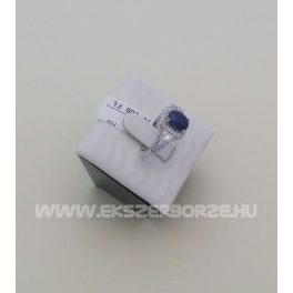 Zafír köves női gyűrű