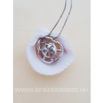 Különleges csillogó ezüst tenyésztett gyöngyös ékszer szett