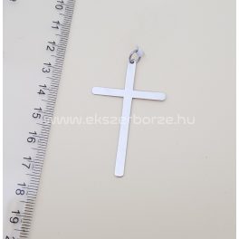 Ezüst kereszt medál