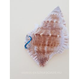 Micro cirkónia köves-opálköves ezüst gyűrű