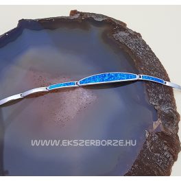 Opál köves ezüst karkötő 