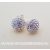 Swarovski kristályos  fülbevaló