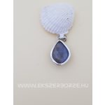 Csepp alakú labradorit medál ezüst kerettel