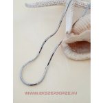 Ezüst kígyó nyaklánc