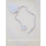 Ezüst karkötő Pandora jellegű