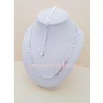 Ezüst Pancer nyaklánc-karlánc