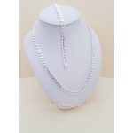 Ezüst Pancer nyaklánc-karlánc