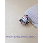 Pandora jellegű  koloritos charme pillangós