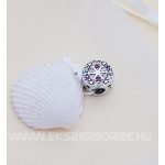 Köves ezüst  pandóra jellegű  medál