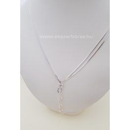 Ezüst Y nyaklánc