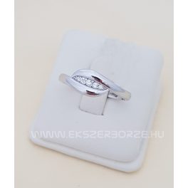 Ezüst eljegyzési gyűrű 