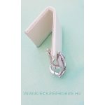 Köves ezüst fülbevaló