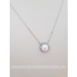 Édesvizi tenyésztett gyöngy nyakék
