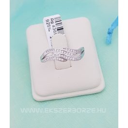 Ezüst köves női gyűrű