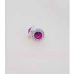 Swarovski kristályos ezüst füli.