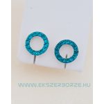 Swarovski kristályos ezüst fülbevaló