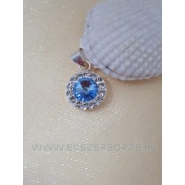 Swarovski kristályos ezüst medál