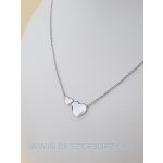 Ezüst nyaklánc szív medállal