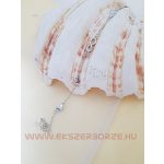 Tömör ezüst karlánc-végtelen szeretet