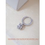  Ezüst köves karika fülbevaló