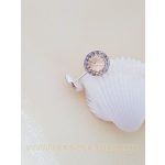 Swarovski kristályos ezüst fülbevaló