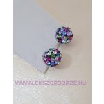 Swarovski kristályos ezüst fülbevaló-tavaszváró