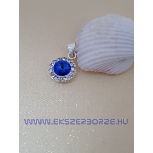 Swarovski kristályos ezüst medál