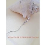  Gömbös ezüst karkötő
