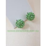Világoszöld Swarovski fülbevaló