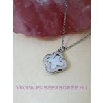 Köves, hereleveles (Van Cleef utánzat) nyaklánc
