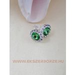 Swarovski kristályos ezüst fülbevaló