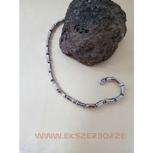 Unisex ezüst karkötő