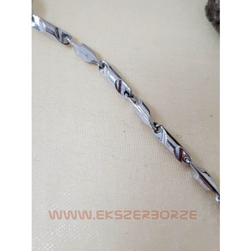 Unisex ezüst karkötő