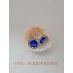 Swarovski kristályos ezüst fülbevaló