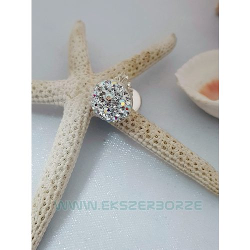 Swarovski kristályos  fülbevaló