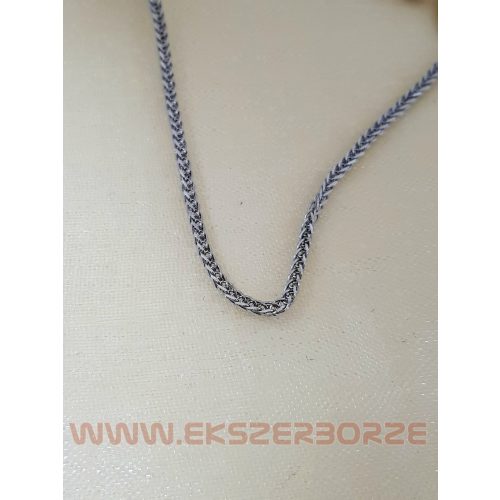 Rókafarok ezüst karkötő