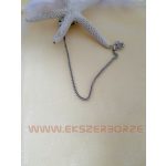 Rókafarok ezüst karkötő