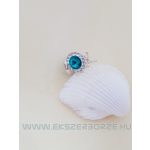 Swarovski kristályos ezüst fülbevaló
