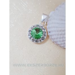 Swarovski kristályos ezüst medál