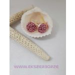 Swarovski kristályos ezüst fülbevaló