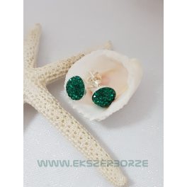 Swarovski kristályos ezüst fülbevaló