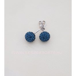  Swarovski kristályos fülbevaló-farmerkék