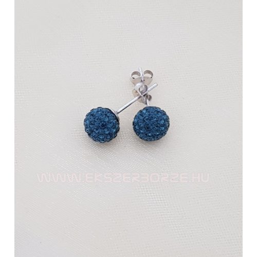  Swarovski kristályos fülbevaló-farmerkék