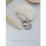 Négylevelű lóhere szerencsehozó medál